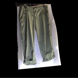 Green Capris size 10